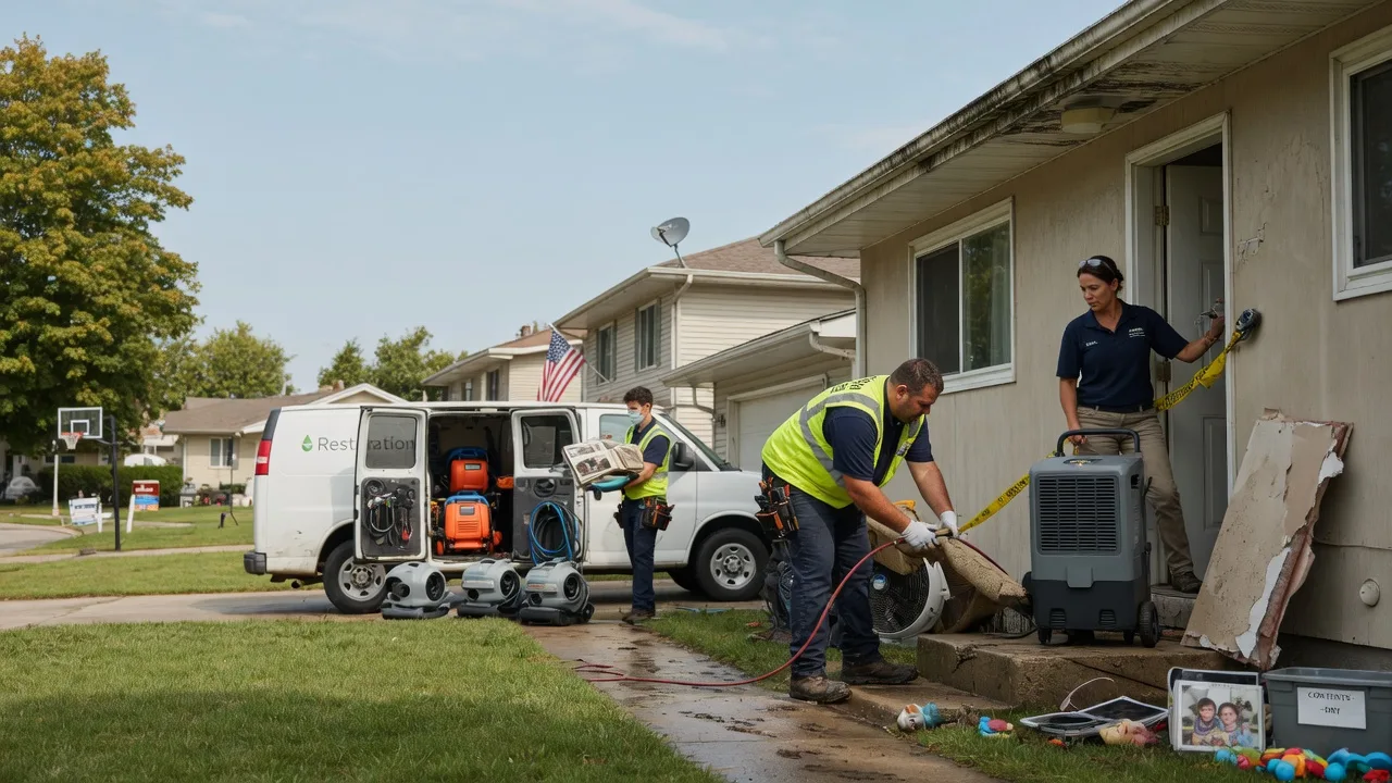 Water Damage Restoration in Saint Petersburg, PA near me
